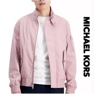 MICHAEL KORS Men's Ripstop Bomber Jacket Large